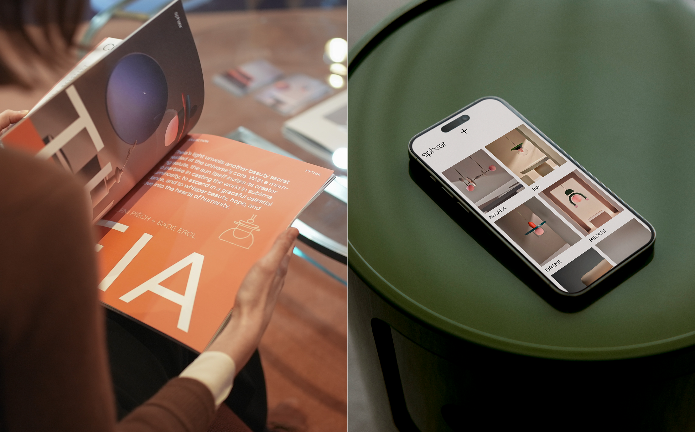 Website und Print Studio Sphaer