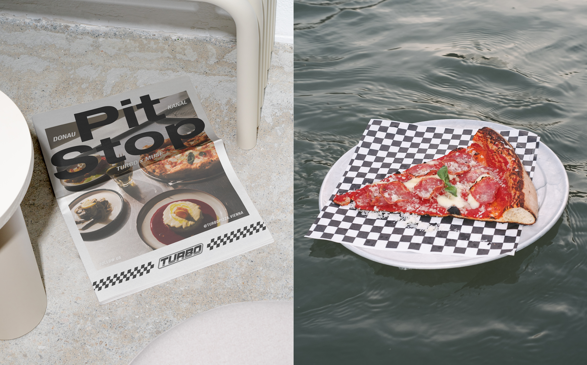 Design und Content Turbo Pizza Wien